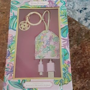 Brand new Lilly Pulitzer charging tag